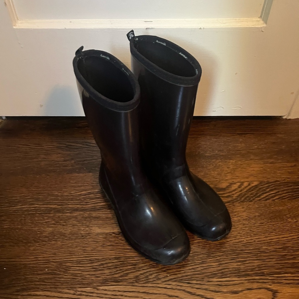 Kamik Glossy Black Winter Boots
